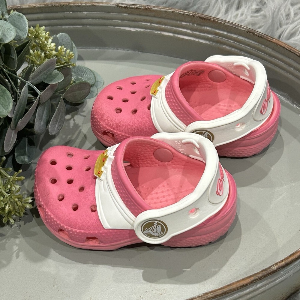 Disney Pink Princess Clog Crocs for Kids - Picture 2 of 5